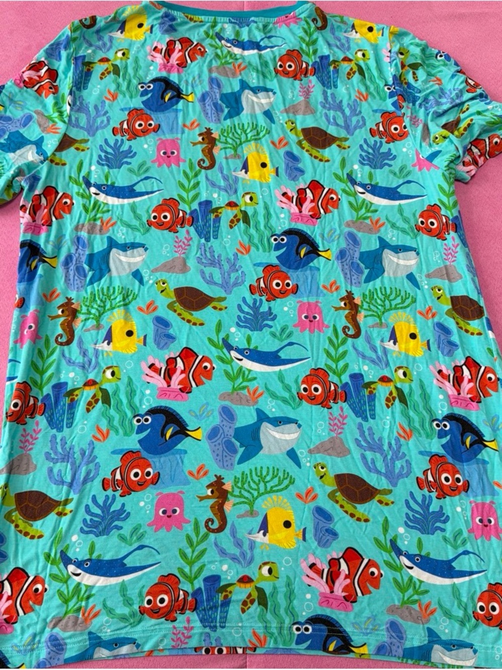 Little Sleepies Finding Nemo Men’s Shirt Large - Picture 3 of 3